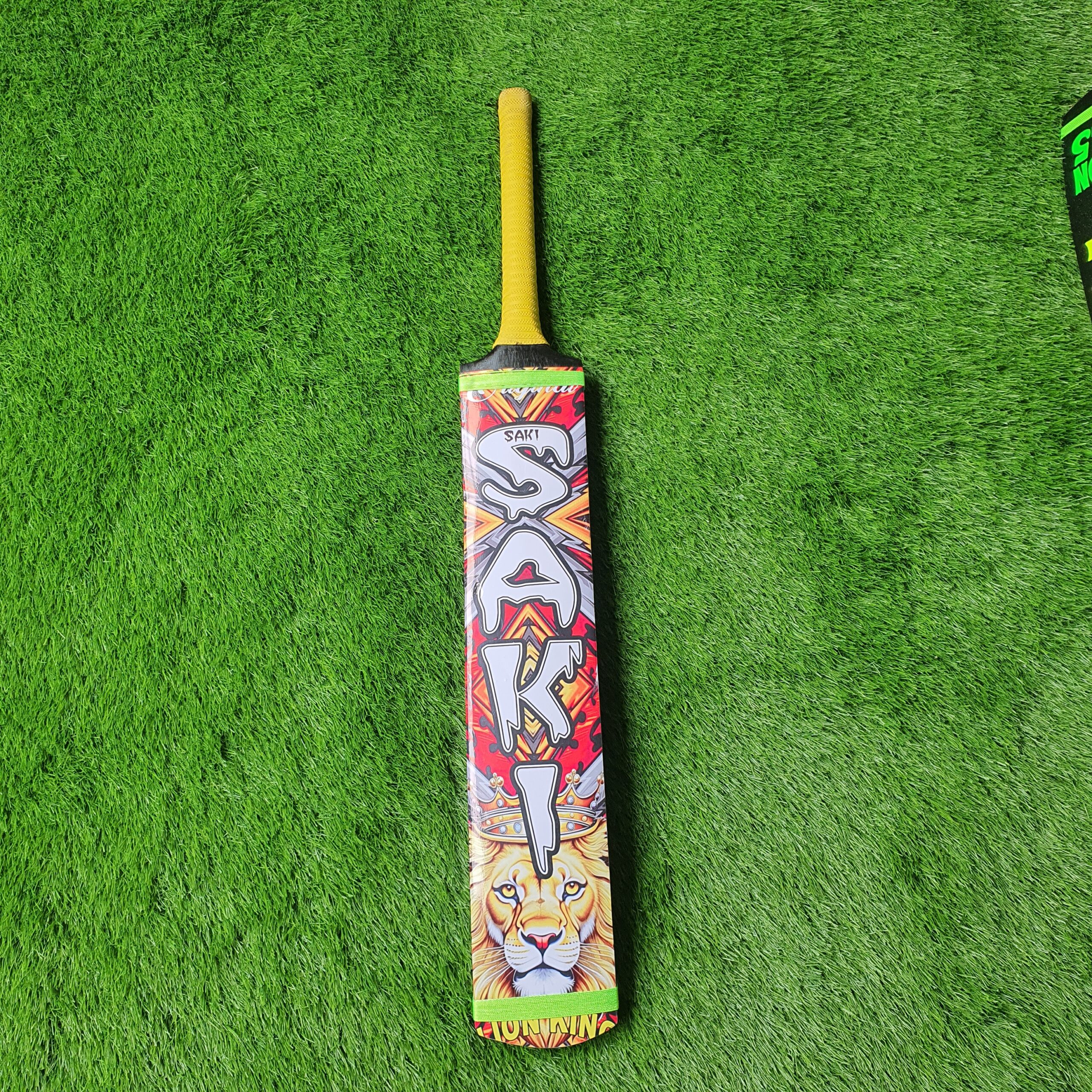 Saki Tape Ball Bat Tiger King Edition