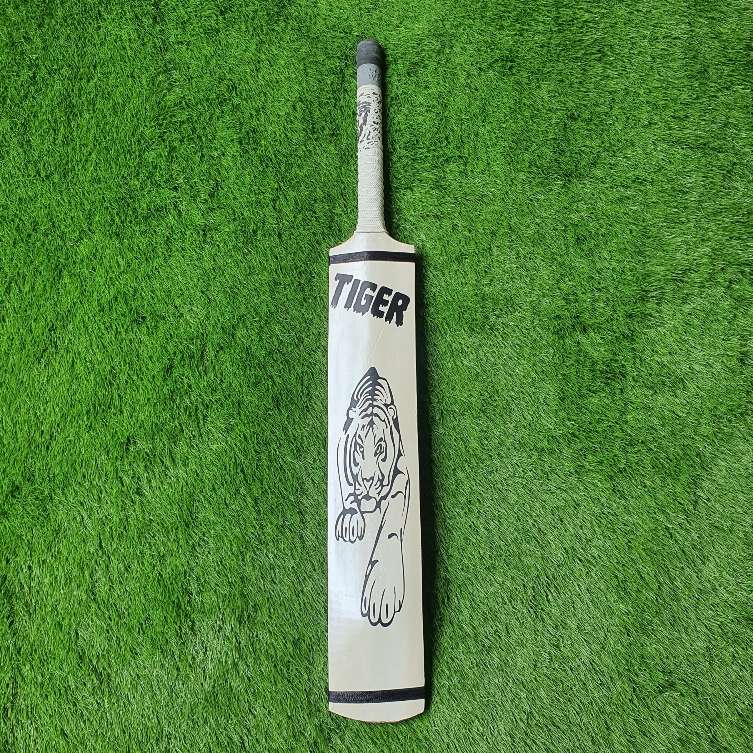 White Tiger Tape Ball Bat