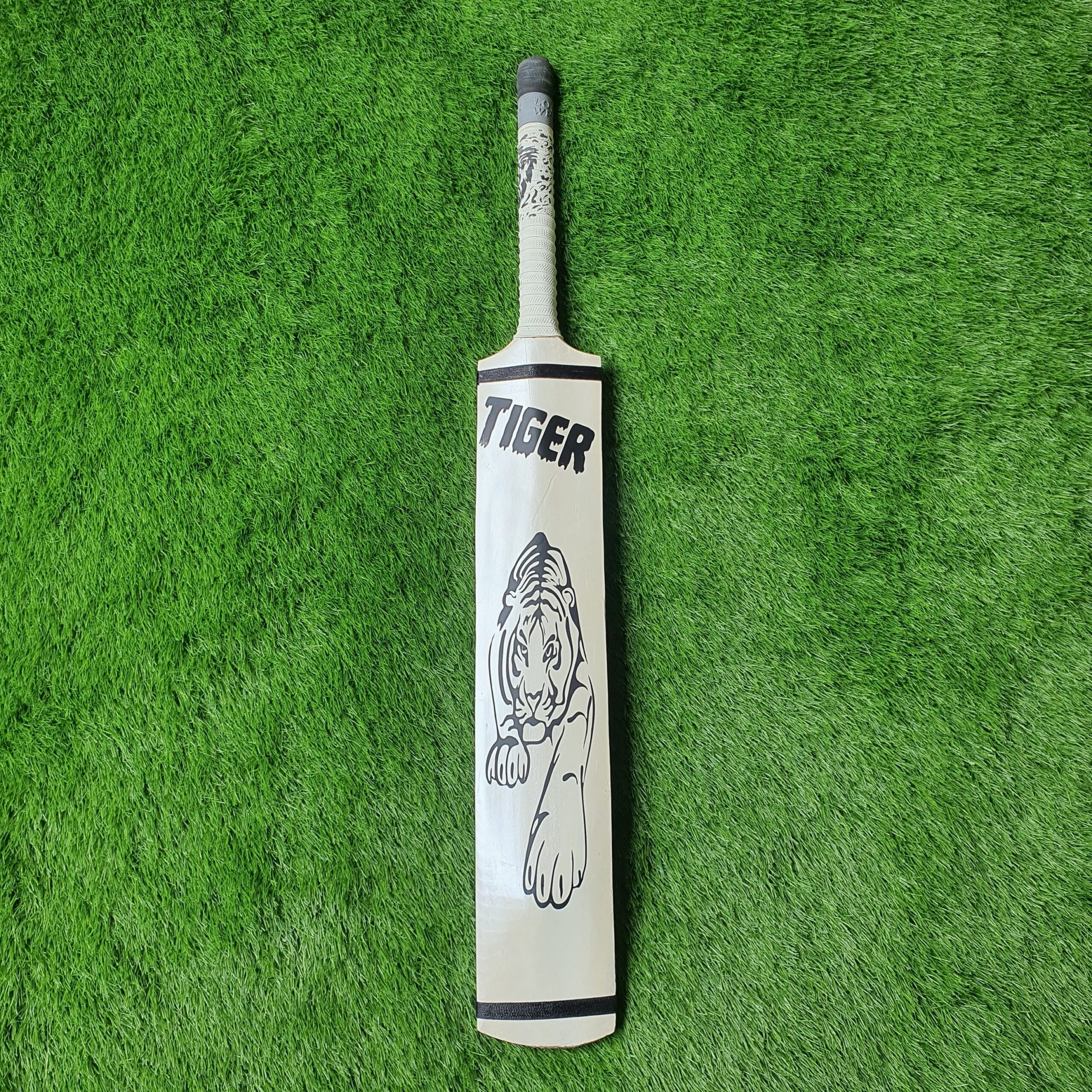 White Tiger Tape Ball Bat